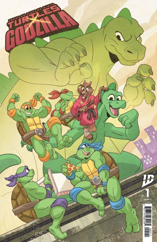 TEENAGE MUTANT NINJA TURTLES X GODZILLA #1 CVR D GALLOWAY IDW COMICS (12th November 2025)