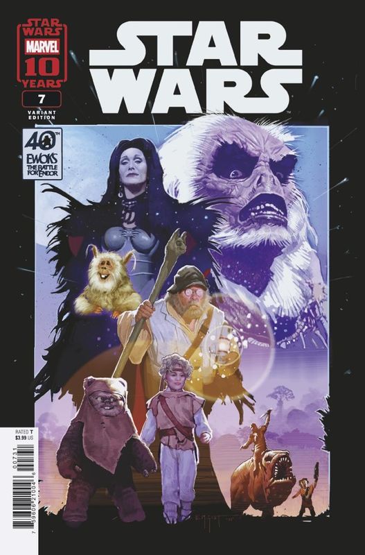 STAR WARS #7 CVR C EM GIST BATTLE FOR ENDOR 40TH ANN VAR MARVEL COMICS (12th November 2025)