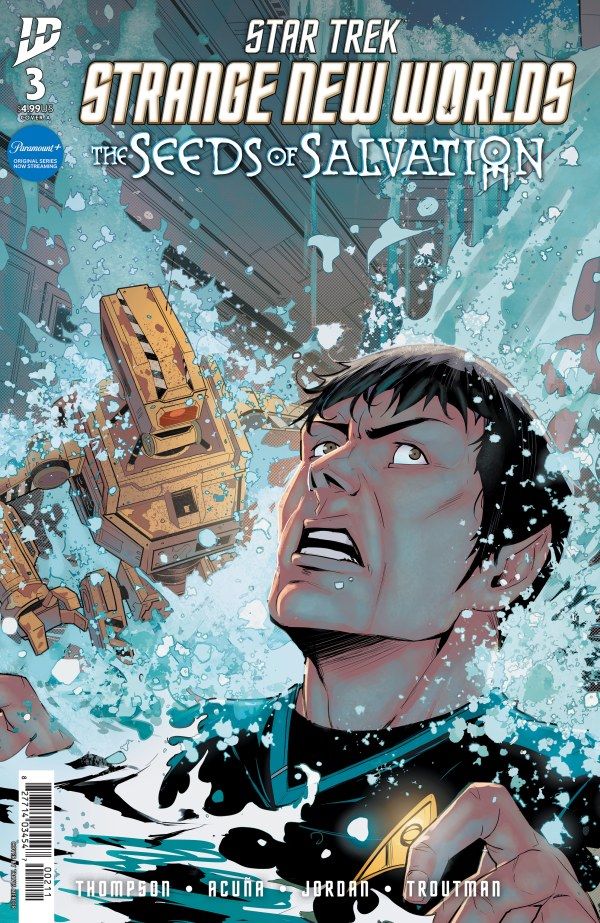 STAR TREK STRANGE NEW WORLDS SEEDS SALVATION #3 CVR A MERCER IDW COMICS (12th November 2025)