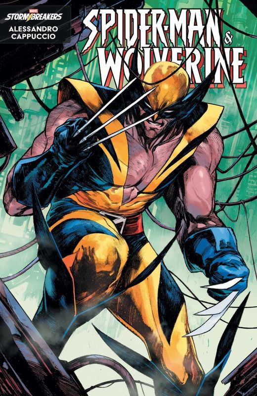 SPIDER-MAN & WOLVERINE #7 CVR B CAPPUCCIO VAR MARVEL COMICS (12th November 2025) SPIDER-MAN & WOLVERINE #7 CVR B CAPPUCCIO VAR MARVEL COMICS (12th November 2025)