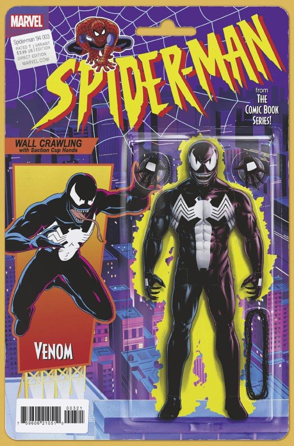 SPIDER-MAN '94 #3 CVR B JTC ACTION FIGURE VAR MARVEL COMICS (12th November 2025) SPIDER-MAN '94 #3 CVR B JTC ACTION FIGURE VAR MARVEL COMICS (12th November 2025)