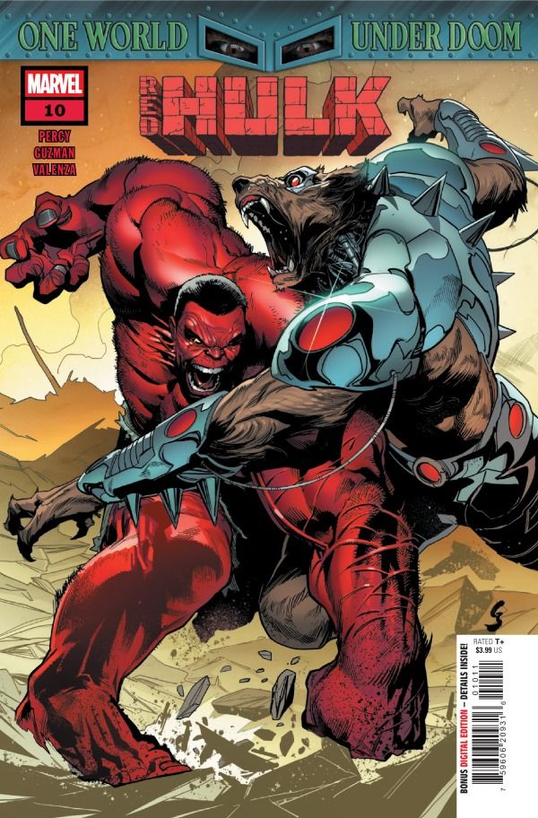 RED HULK #10 CVR A GEOFF SHAW DOOM MARVEL COMICS (12th November 2025)
