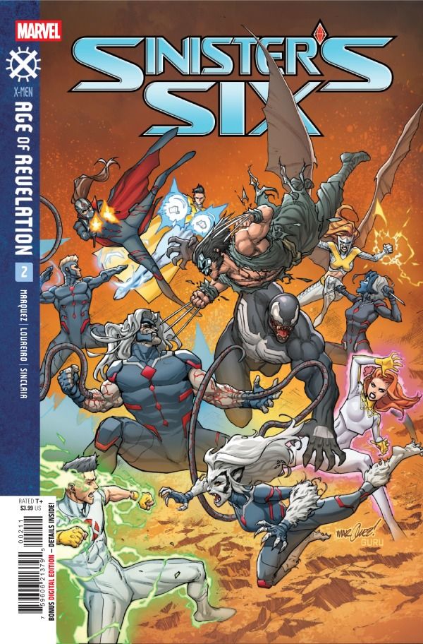 SINISTER'S SIX #2 CVR A DAVID MARQUEZ AOR MARVEL COMICS (12th November 2025)