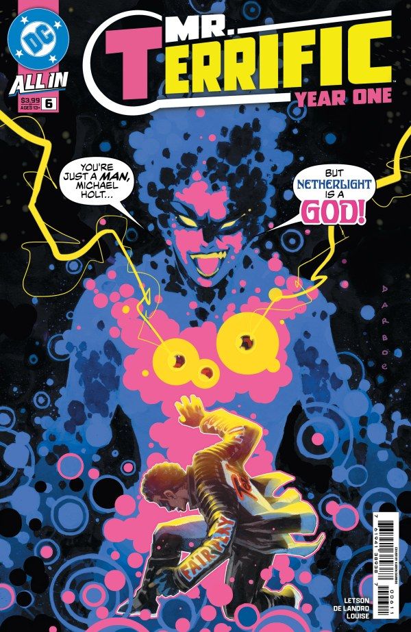 MR TERRIFIC YEAR ONE #6 (OF 6) CVR A KAREN S DARBOE DC COMICS (12th November 2025) MR TERRIFIC YEAR ONE #6 (OF 6) CVR A KAREN S DARBOE DC COMICS (12th November 2025)