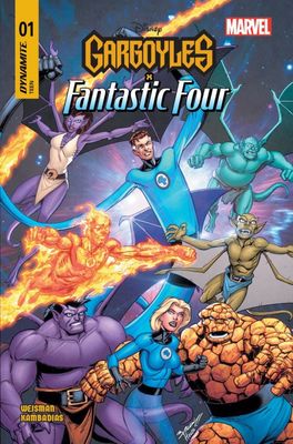 GARGOYLES X FANTASTIC FOUR #1 CVR D MARK BAGLEY VAR DYNAMITE COMICS (12th November 2025) GARGOYLES X FANTASTIC FOUR #1 CVR D MARK BAGLEY VAR DYNAMITE COMICS (12th November 2025)