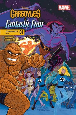 GARGOYLES X FANTASTIC FOUR #1 CVR C AMANDA CONNER VAR DYNAMITE COMICS (12th November 2025) GARGOYLES X FANTASTIC FOUR #1 CVR C AMANDA CONNER VAR DYNAMITE COMICS (12th November 2025)
