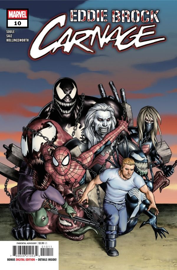 EDDIE BROCK CARNAGE #10 CVR A JESUS SAIZ MARVEL COMICS (12th November 2025) EDDIE BROCK CARNAGE #10 CVR A JESUS SAIZ MARVEL COMICS (12th November 2025)