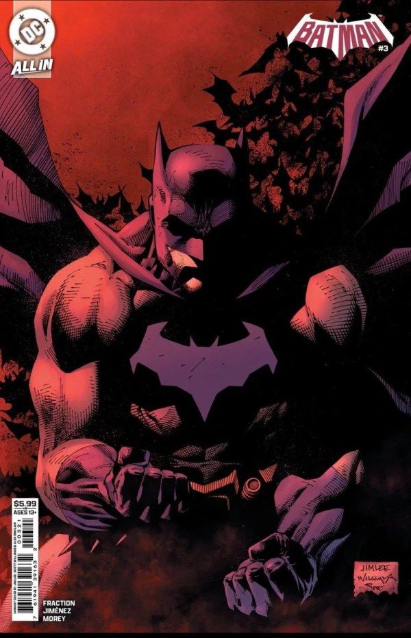 BATMAN #3 CVR B JIM LEE CSV DC COMICS (12th November 2025) BATMAN #3 CVR B JIM LEE CSV DC COMICS (12th November 2025)
