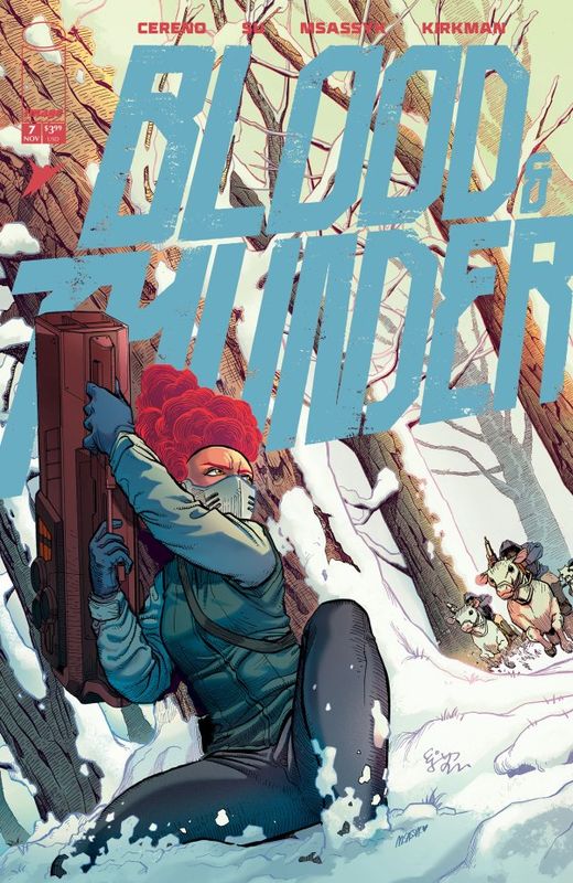 BLOOD & THUNDER #7 CVR A EJ SU & MSASSYK IMAGE COMICS (12th November 2025) BLOOD & THUNDER #7 CVR A EJ SU & MSASSYK IMAGE COMICS (12th November 2025)