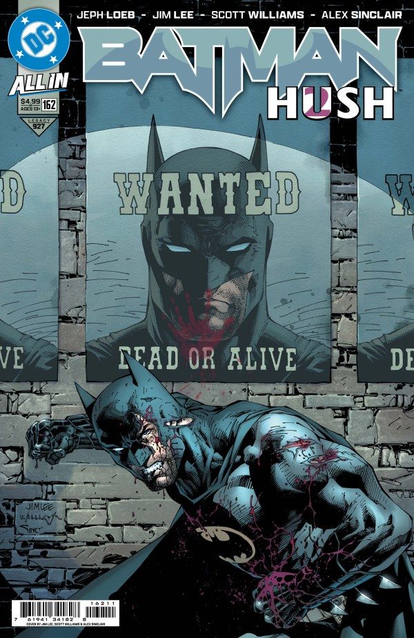 BATMAN #162 CVR A JIM LEE DC COMICS (12th November 2025) BATMAN #162 CVR A JIM LEE DC COMICS (12th November 2025)