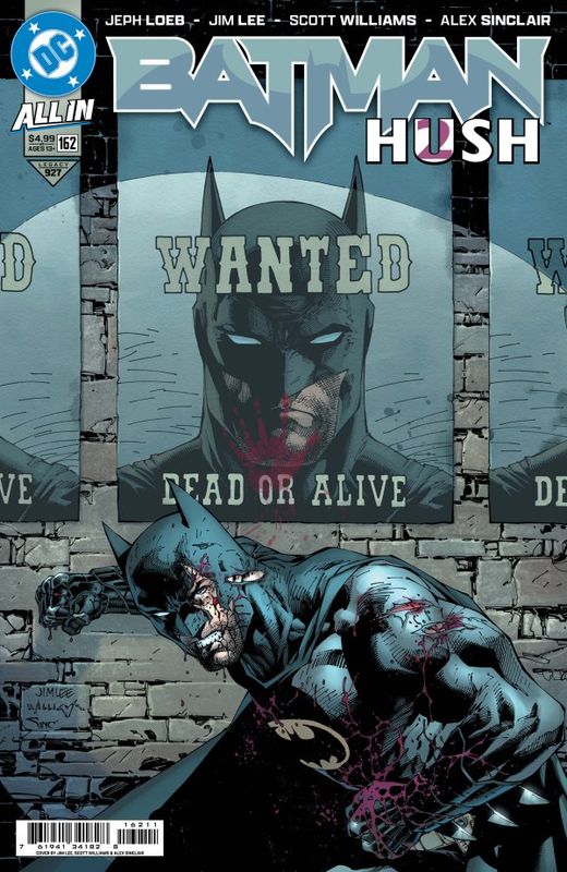 BATMAN #162 CVR A JIM LEE DC COMICS (12th November 2025) BATMAN #162 CVR A JIM LEE DC COMICS (12th November 2025)