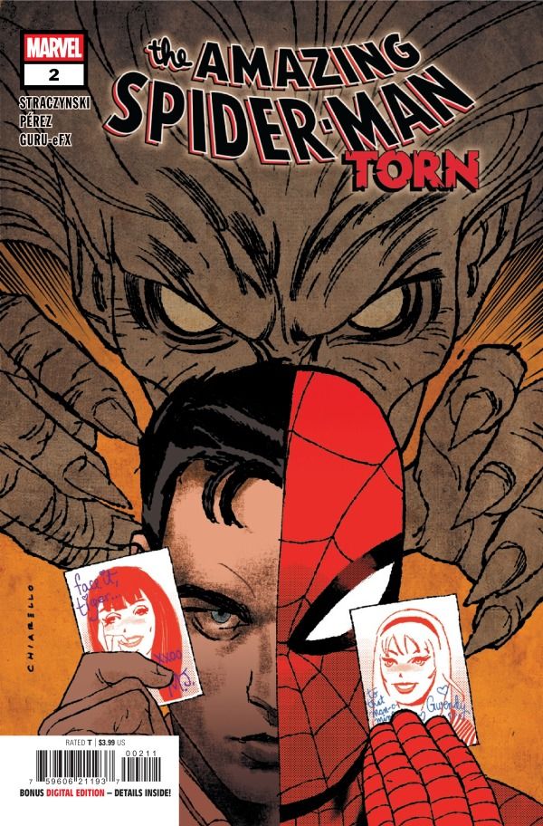 AMAZING SPIDER-MAN TORN #2 CVR A MARK CHIARELLO MARVEL COMICS (12th November 2025) AMAZING SPIDER-MAN TORN #2 CVR A MARK CHIARELLO MARVEL COMICS (12th November 2025)