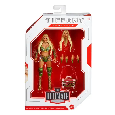 WWE Ultimate Edition WAVE 28 Tiffany Stratton Action Figure WWE Ultimate Edition WAVE 28 Tiffany Stratton Action Figure