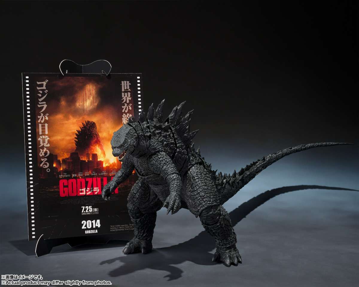 **PRE ORDER** Bandai Godzilla 2014 S.H MonsterArts Godzilla (Movie Graphic Plus)