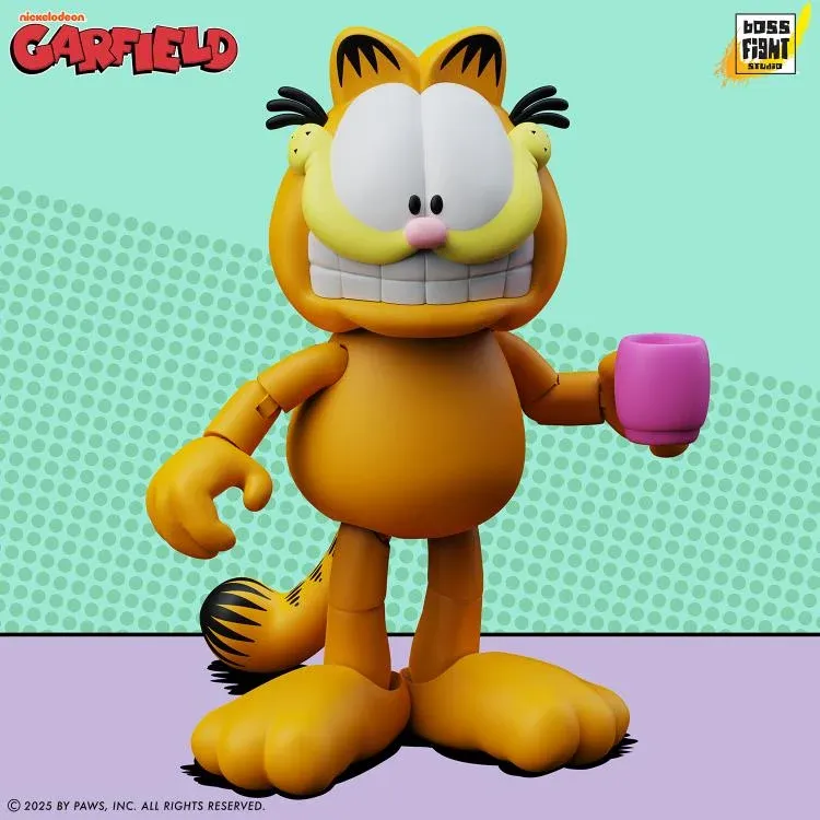 **PRE-ORDER** BOSS FIGHT STUDIO GARFIELD Wave 2: GARFIELD VERSION 2 Action Figure **PRE-ORDER** BOSS FIGHT STUDIO GARFIELD Wave 2: GARFIELD VERSION 2 Action Figure