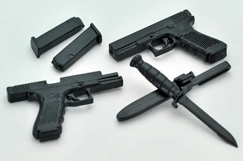 **PRE ORDER** 1/12 LITTLE ARMORY LA115 G17 & 18C & 19 Type 1/12 Scale Accessory Set **PRE ORDER** 1/12 LITTLE ARMORY LA115 G17 & 18C & 19 Type 1/12 Scale Accessory Set