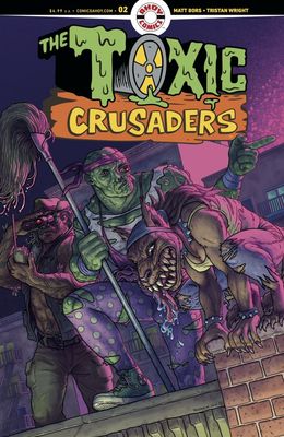 TOXIC CRUSADERS #2 (OF 5) CVR C WRIGHT EXCL TRADING CARD VAR AHOY COMICS (19th November 2025)