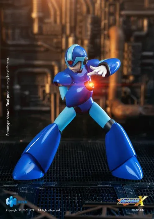 **PRE ORDER** HIYA TOYS: Mega Man X Exquisite Basic Mega Man X Action Figure **PRE ORDER** HIYA TOYS: Mega Man X Exquisite Basic Mega Man X Action Figure