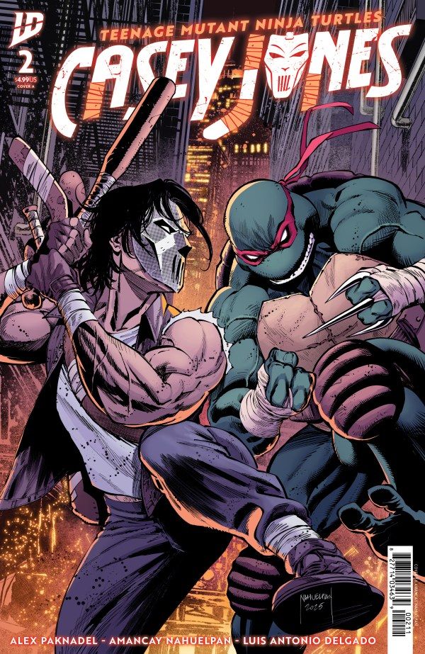 TMNT CASEY JONES #2 CVR A AMANCAY NAHUELPAN IDW COMICS (19th November 2025) TMNT CASEY JONES #2 CVR A AMANCAY NAHUELPAN IDW COMICS (19th November 2025)