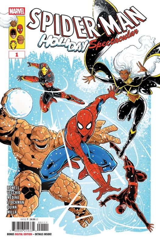 SPIDER-MAN HOLIDAY SPECTACULAR #1 OS CVR A LUCIANO VECCHIO MARVEL COMICS (19th November 2025)