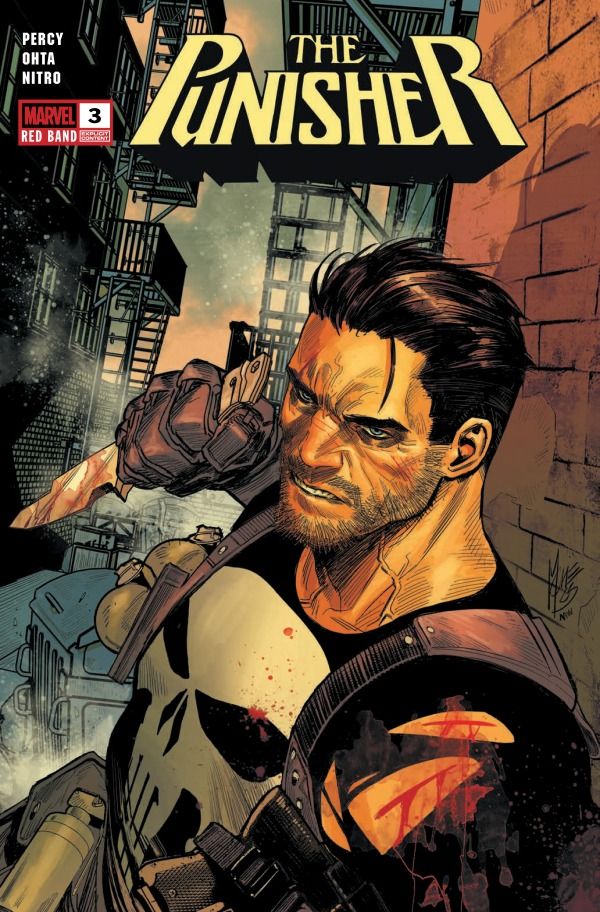 PUNISHER RED BAND #3 CVR A MARCO CHECCHETTO POLYBAGGED MARVEL COMICS (19th November 2025) PUNISHER RED BAND #3 CVR A MARCO CHECCHETTO POLYBAGGED MARVEL COMICS (19th November 2025)