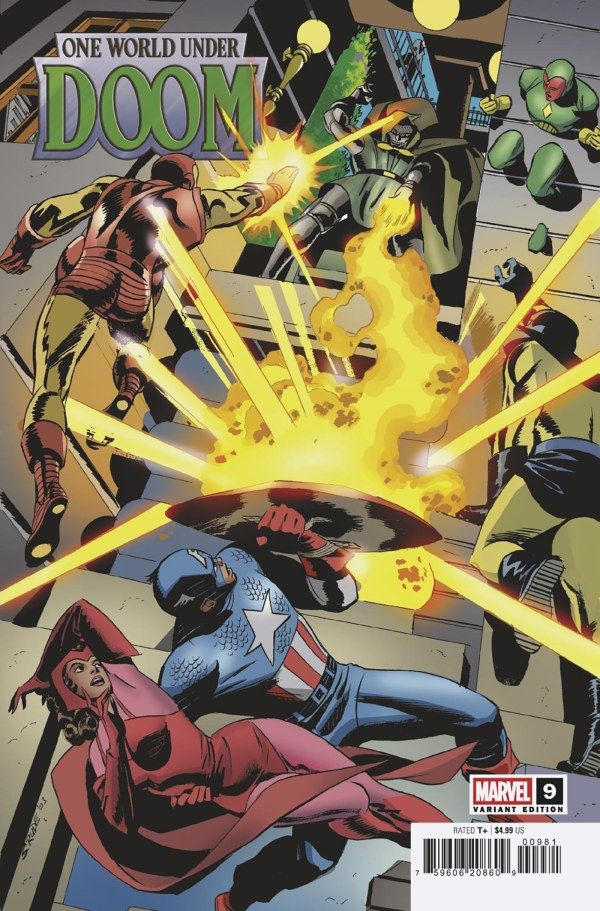 ONE WORLD UNDER DOOM #9 CVR H STEVE RUDE VAR MARVEL COMICS (19th November 2025) ONE WORLD UNDER DOOM #9 CVR H STEVE RUDE VAR MARVEL COMICS (19th November 2025)