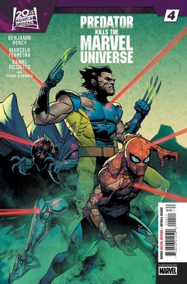 PREDATOR KILLS THE MARVEL UNIVERSE #4 CVR A LEINIL YU MARVEL COMICS (19th November 2025) PREDATOR KILLS THE MARVEL UNIVERSE #4 CVR A LEINIL YU MARVEL COMICS (19th November 2025)