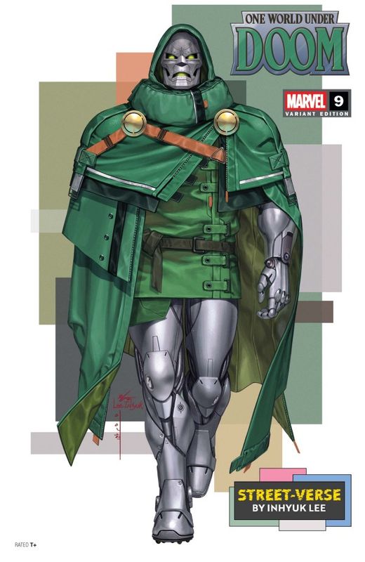 ONE WORLD UNDER DOOM #9 CVR C INHYUK LEE STREET-VERSE VAR MARVEL COMICS (19th November 2025)