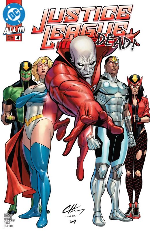 JUSTICE LEAGUE RED #4 (OF 6) CVR A CLAYTON HENRY DC COMICS (19th November 2025)