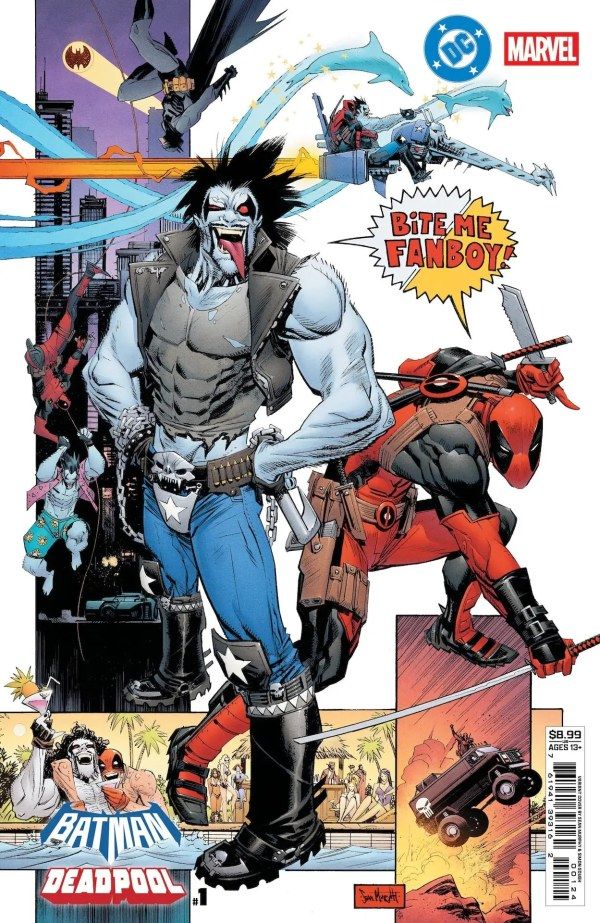 DC MARVEL BATMAN DEADPOOL #1 CVR M LOBO DEADPOOL DC COMICS (19th November 2025) DC MARVEL BATMAN DEADPOOL #1 CVR M LOBO DEADPOOL DC COMICS (19th November 2025)