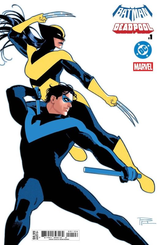 DC MARVEL BATMAN DEADPOOL #1 CVR O REDONDO NIGHTWING X-23 DC COMICS (19th November 2025)