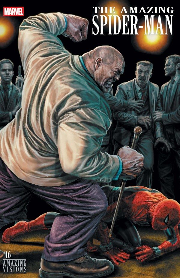 AMAZING SPIDER-MAN #16 CVR B LEE BERMEJO AMAZING VISIONS VAR MARVEL COMICS (19th November 2025) AMAZING SPIDER-MAN #16 CVR B LEE BERMEJO AMAZING VISIONS VAR MARVEL COMICS (19th November 2025)