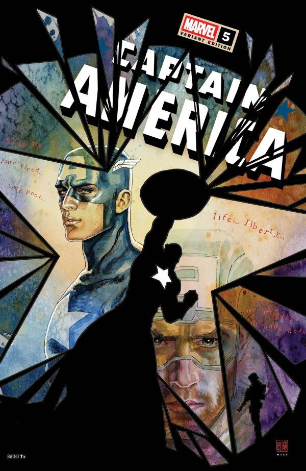 CAPTAIN AMERICA #5 CVR E DAVID MACK VAR MARVEL COMICS (19th November 2025) CAPTAIN AMERICA #5 CVR E DAVID MACK VAR MARVEL COMICS (19th November 2025)