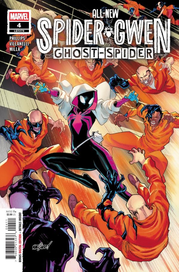 ALL-NEW SPIDER-GWEN THE GHOST-SPIDER #4 CVR A DAVID MARQUEZ MARVEL COMICS (19th November 2025) ALL-NEW SPIDER-GWEN THE GHOST-SPIDER #4 CVR A DAVID MARQUEZ MARVEL COMICS (19th November 2025)