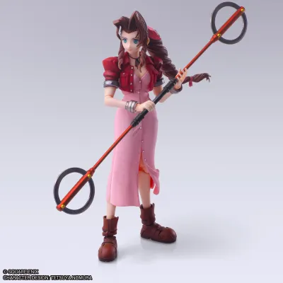 **PRE-ORDER** Square Enix Final Fantasy 7 Bring Arts Aerith Gainsborough (Mythril Rod Version)