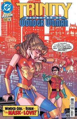 TRINITY DAUGHTER OF WONDER WOMAN #5 (OF 6) CVR A ORTEGA DC COMICS (26th November 2025) TRINITY DAUGHTER OF WONDER WOMAN #5 (OF 6) CVR A ORTEGA DC COMICS (26th November 2025)