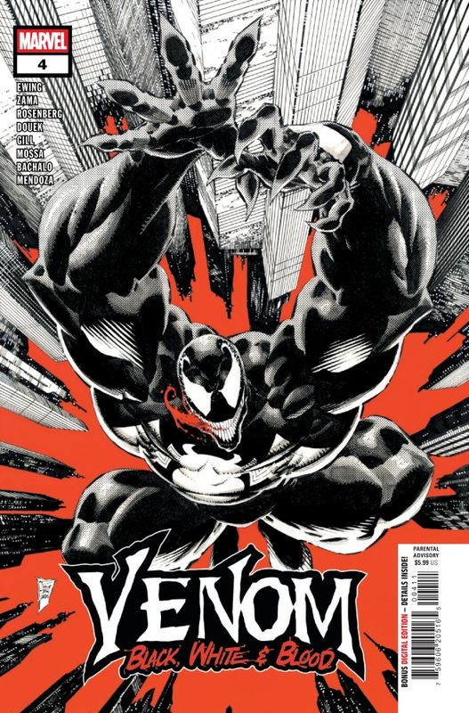 VENOM BLACK WHITE & BLOOD #4 CVR A PHILIP TAN MARVEL COMICS (26th November 2025)
