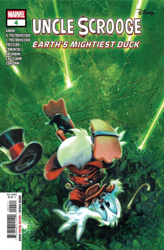 UNCLE SCROOGE EARTH'S MIGHTIEST DUCK #4 CVR A DELL'OTTO MARVEL COMICS (26th November 2025)
