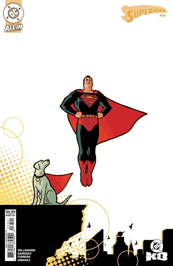 SUPERMAN #32 CVR B DAVID AJA CSV (DC K.O.) DC COMICS (26th November 2025)