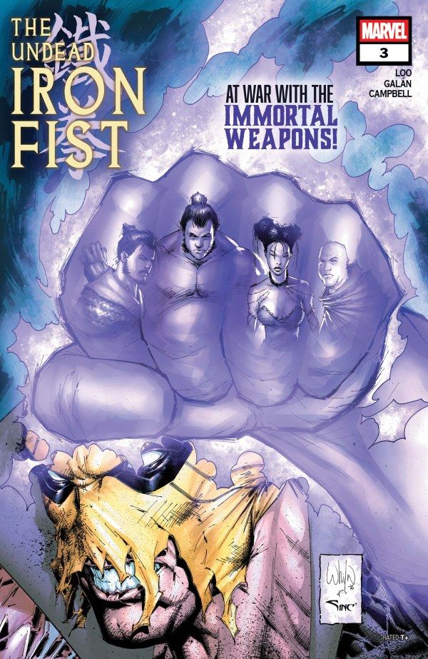 THE UNDEAD IRON FIST #3 CVR A WHILCE PORTACIO MARVEL COMICS (26th November 2025) THE UNDEAD IRON FIST #3 CVR A WHILCE PORTACIO MARVEL COMICS (26th November 2025)