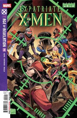 EXPATRIATE X-MEN #2 CVR A FRANCESCO MORTARINO AOR MARVEL COMICS (26th November 2025)
