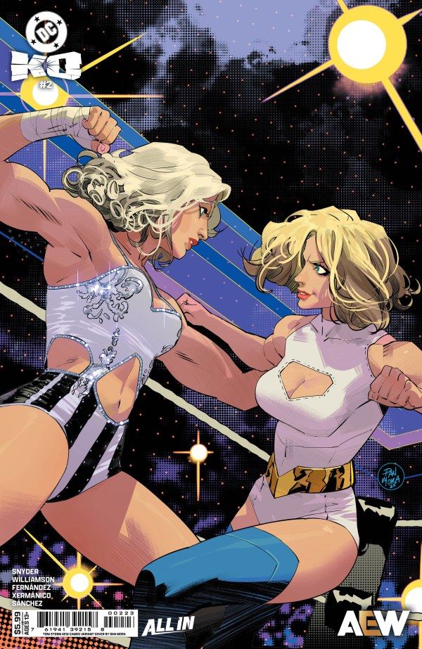 DC K.O. #2 (OF 4) CVR I DAN MORA AEW CAMEO CSV DC COMICS (26th November 2025) DC K.O. #2 (OF 4) CVR I DAN MORA AEW CAMEO CSV DC COMICS (26th November 2025)