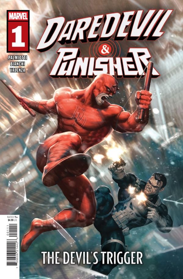 DAREDEVIL PUNISHER DEVILS TRIGGER #1 (OF 5) CVR A LIM MARVEL COMICS (26th November 2025)