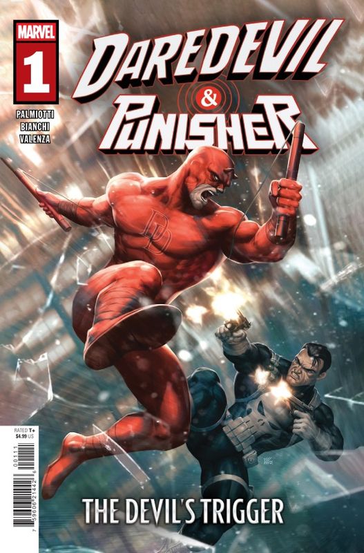 DAREDEVIL PUNISHER DEVILS TRIGGER #1 (OF 5) CVR A LIM MARVEL COMICS (26th November 2025)