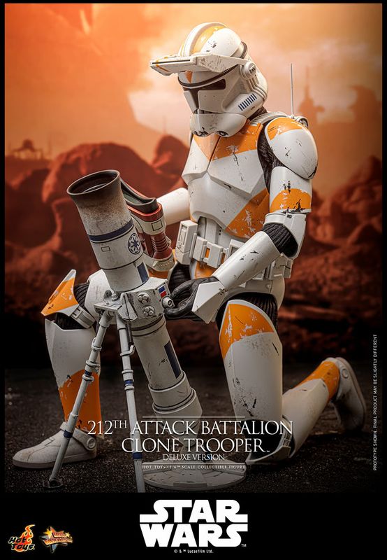 **PRE ORDER** Hot Toys 1/6 212th Attack Battalion Clone Trooper Deluxe Star Wars Revenge of the Sith **PRE ORDER** Hot Toys 1/6 212th Attack Battalion Clone Trooper Deluxe Star Wars Revenge of the Sith