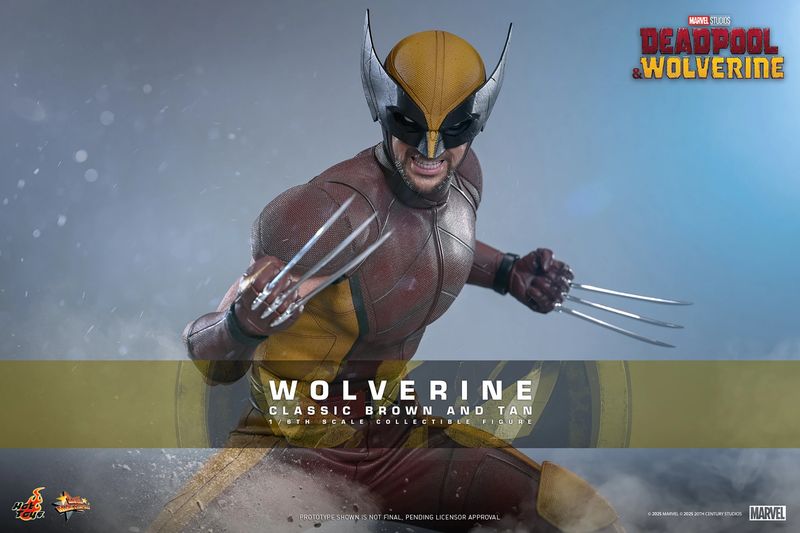 HOT TOYS 1/6 Wolverine (Classic Brown and Tan) HOT TOYS 1/6 Wolverine (Classic Brown and Tan)