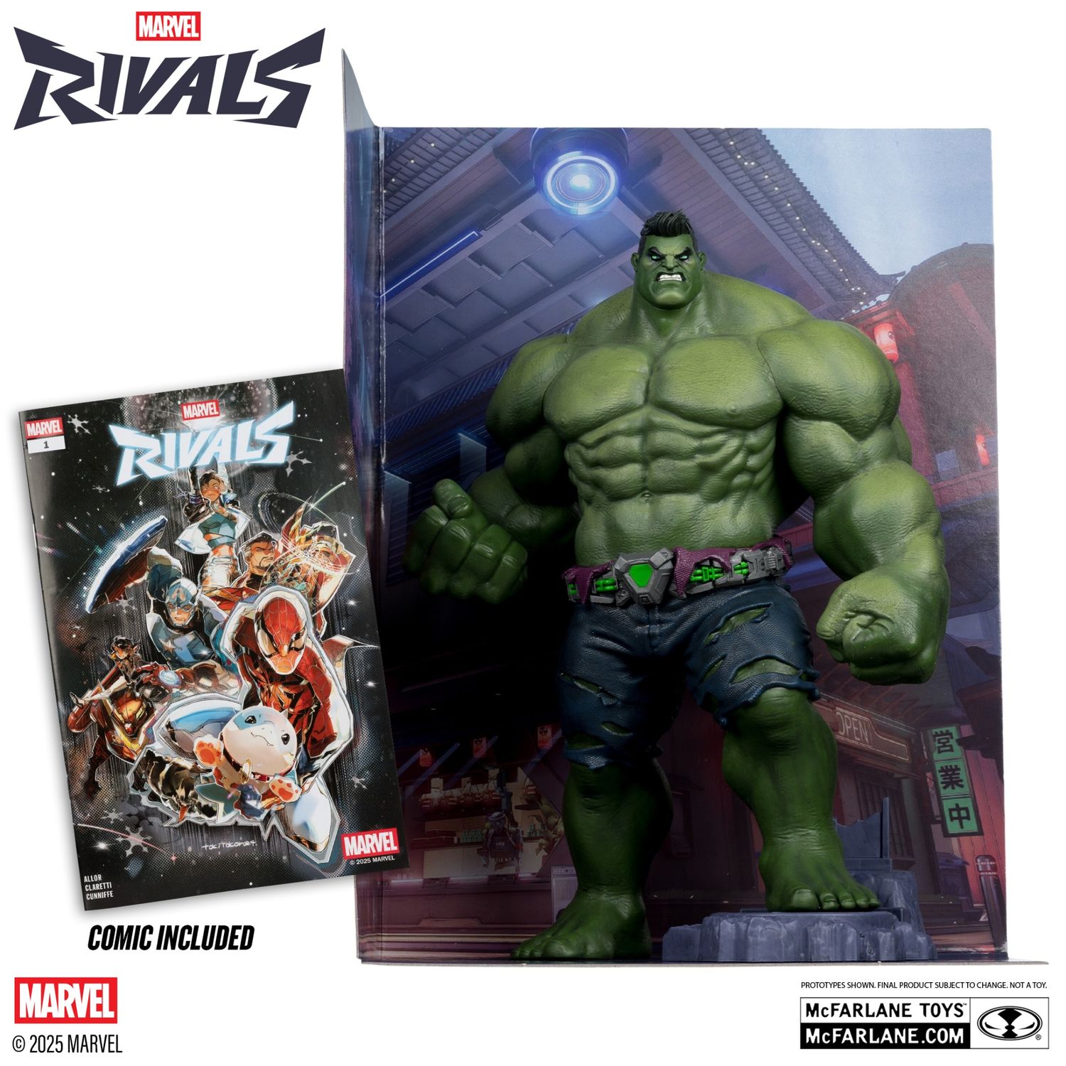 ** PRE-ORDER** McFarlane Marvel Hulk (Marvel Rivals) 1:6th Scale Collectible ** PRE-ORDER** McFarlane Marvel Hulk (Marvel Rivals) 1:6th Scale Collectible
