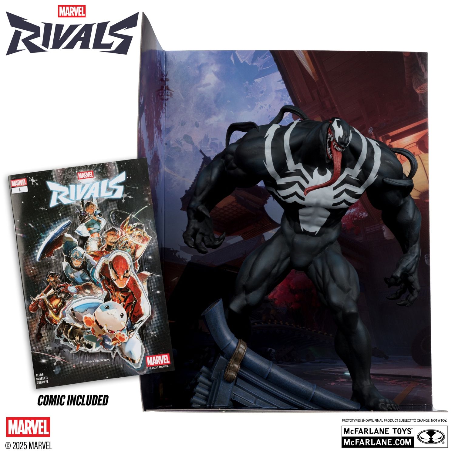 ** PRE-ORDER** McFarlane Marvel Venom (Marvel Rivals) 1:6th Scale Collectible ** PRE-ORDER** McFarlane Marvel Venom (Marvel Rivals) 1:6th Scale Collectible