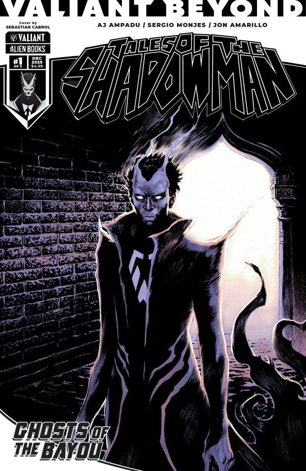 VALIANT TALES SHADOWMAN #4 GHOSTS BAYOU #1 CVR A CABROL VALIANT COMICS (3rd December 2025) VALIANT TALES SHADOWMAN #4 GHOSTS BAYOU #1 CVR A CABROL VALIANT COMICS (3rd December 2025)