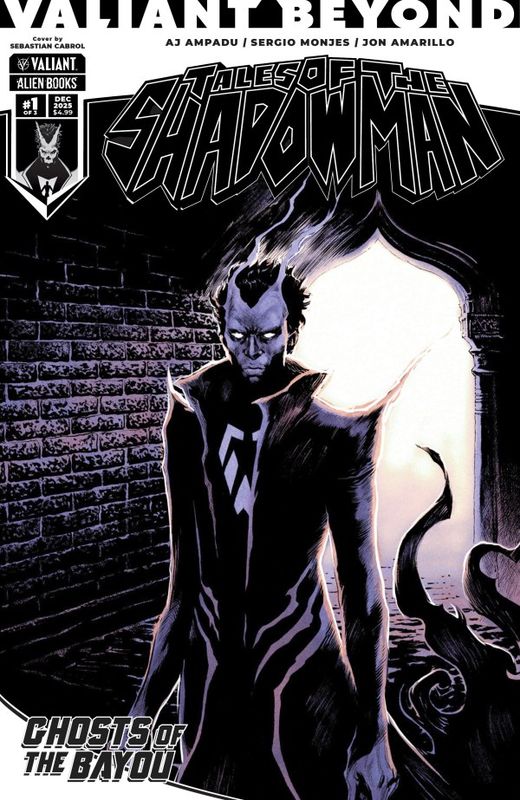 VALIANT TALES SHADOWMAN #4 GHOSTS BAYOU #1 CVR A CABROL VALIANT COMICS (3rd December 2025) VALIANT TALES SHADOWMAN #4 GHOSTS BAYOU #1 CVR A CABROL VALIANT COMICS (3rd December 2025)